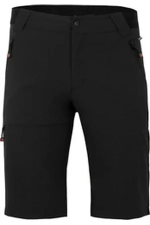 Bergson Outdoorhose ARRESÖ COMFORT Bermuda Herren Wandershorts, leicht, strapazierfähig, Normalgrößen, schwarz schwarz 62