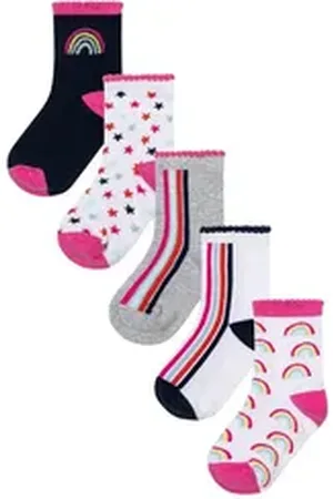 Minoti Kurzsocken 5 Paar Socken (3y-14y) blau 36-37cm