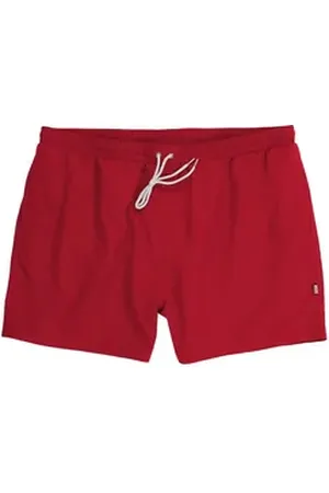 Adamo Badeshorts Badeshorts rot Übergröße rot 2XL