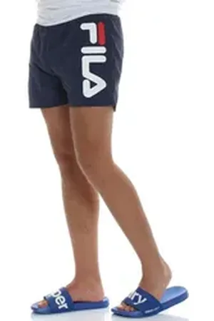 Fila Shorts Herren Badehose MICHI BEACH SHORTS 688922 170 Black Iris Dunkelblau blau S
