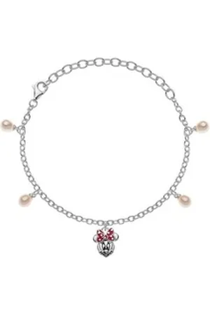 Disney Jewelry Armband Kinderarmband Mickey Mouse (Set) weiß