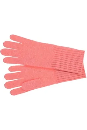 Seeberger Strickhandschuhe Cashmere Fingerhandschuhe 18603-0 orange