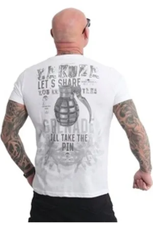 Yakuza T-Shirt Grenade weiß 5XL