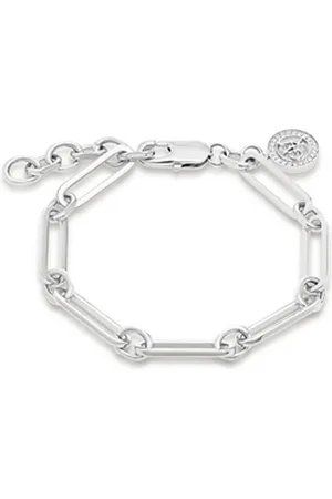 Guido Maria Kretschmer Collection Edelstahlarmband GMK Collection Damen-Armband Edelstahl 23 Zirkon silberfarben