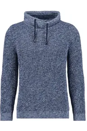 Ragman Rollkragenpullover blau 54