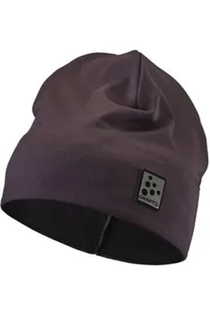 Craft Strickmütze Microfleece Ponytail Hat dk. plum