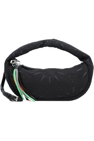 Desigual Henkeltasche, Jute schwarz
