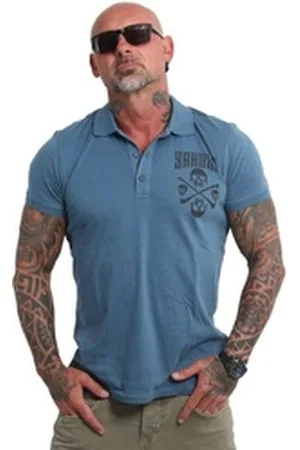 Yakuza Poloshirt Legion blau S