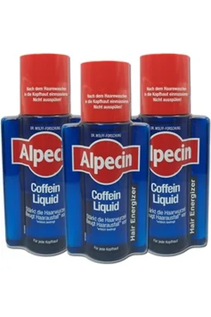 A.P.C. Haarpflege-Set Haarwasser Coffein Liquid, 3 x 200ml, 3-tlg., Vermeidung von Haarverlust Unterstützung des Haarwachstums