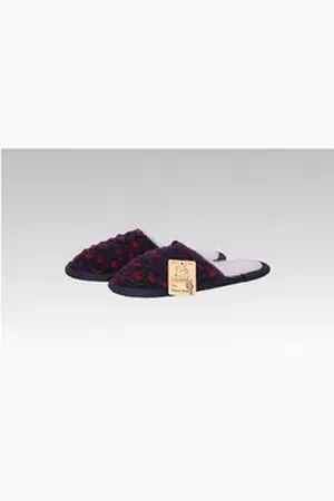 Linke Licardo Pantoffel - Hausschuhe aus 100 % Schurwolle in 8 Farben Pantoffel schwarz 40/41
