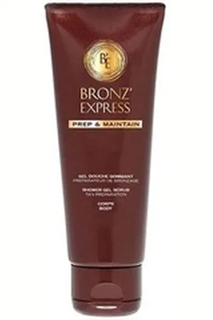 Académie Scientifique De Beauté Academie Paris Selbstbräunungslotion Academie Gel Douche Gommant Duschpeeling für die Bronz ́Express
