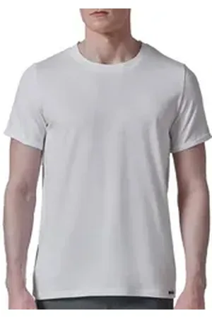 Skiny Unterziehshirt Herren Shirt kurzarm Night In Mix & Match (Stück, 1-St) - weiß XL