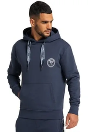 Carlo Colucci Kapuzensweatshirt Cargnoni blau S