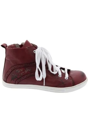 SPIETH & WENSKY 457-D Walturn Rot Sneaker Trachtenschuhe Damen Trachtensneakers Walturn 457-D leder Rot 40