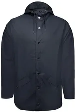 Rains Regenjacke Jacket W3 Unisex Erwachsene blau XL