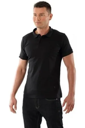 ALBERT KREUZ Poloshirt Polo Freizeit Slimfit (1-tlg) schwarz M