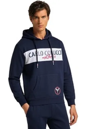 Carlo Colucci Hoodie Conto blau XXL