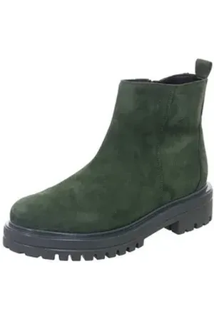 Gabor Stiefeletten für Damen in grün grün regular fit Schnürstiefelette (1-tlg) grün