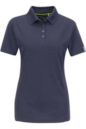 Meru Poloshirt Damen Poloshirt BRISTOL (1-tlg) blau 40