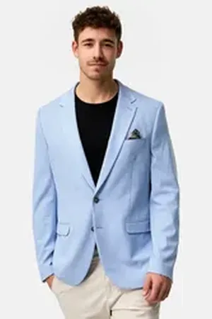 Jeff Anzugsakko JFLyle blau 54