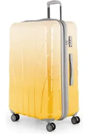 SUITLINE Trolley S1, 4 Rollen, Großer Reisekoffer XL Koffer mit Erweiterung, Rollkoffer TSA 110 L