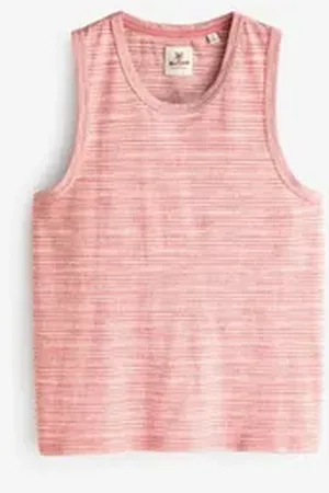 Next Tanktop Strukturiertes Top (1-tlg) rosa 5XL