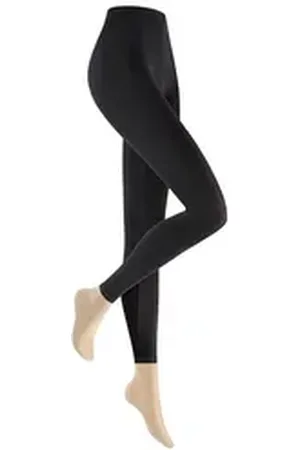 Hudson Strickstrumpfleggings Seamless 90 DEN (1 St) Leggings in perfekter blickdichter Optik schwarz XS-S