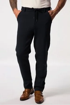 JP 1880 Anzughose JP 1880 Jersey-Hose Schlupfbundhose Chino Business blau 4XL