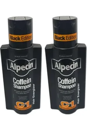 A.P.C. Haarshampoo Shampoo Coffein C1 Black Edition, 2 x 250ml, 2-tlg.