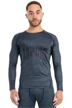Tapout Langarmshirt Herren Funktionsshirt Hazelton blau 3XL