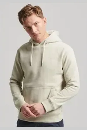 Superdry Kapuzensweatshirt Essential Logo Hoodie beige XXL
