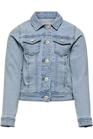 ONLY KIDS Outdoorjacke KONSARA LIGHT BLUE DNM JACKET blau 122