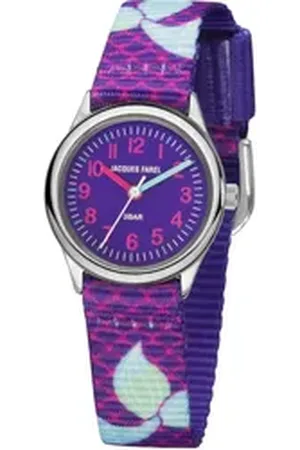 JACQUES FAREL Quarzuhr HCC 3144, Armbanduhr, Kinderuhr, Mädchenuhr, ideal auch als Geschenk bunt
