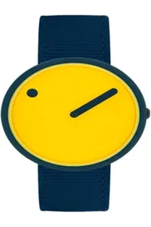 Picto Quarzuhr Uhr Kunststoffarmband dunkelblau R44024-R001