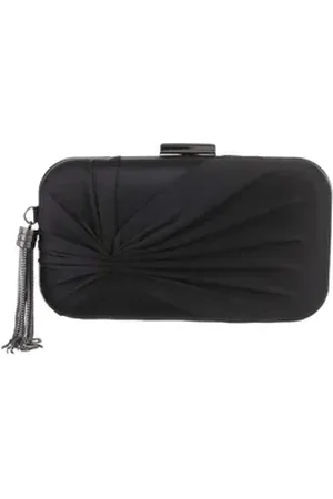 Ital-Design Schultertasche Kleine, Damentasche clutch schultertasche in Schwarz schwarz