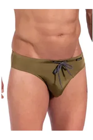 OLAF BENZ Badeslip BLU2352 Beachbrief grün 5/M