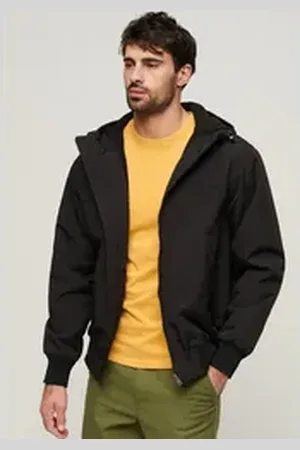 Superdry Bomberjacke SURPLUS NYLON HOODED BOMBER schwarz XL