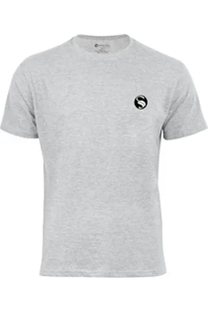STARK SOUL T-Shirt T-Shirt Cotton Casual mit Logo grau XL
