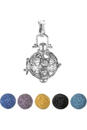 cosey Schmuckset Aromatherapie Schmuck-Set mit 5 Lavasteinen