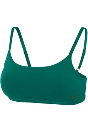 adidas Sportswear Bustier Scoop Bralette - Sport Active Micro Body Fit bh bra-lette bustier grün S