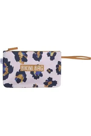 Capelli new york Strandtasche Bikini Tasche - Leopard beige|braun