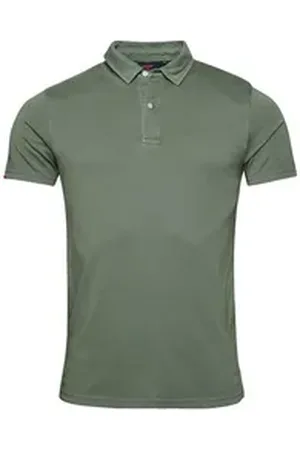 Superdry Poloshirt Herren Polo STUDIOS JERSEY POLO Military Duck Green Khaki grün XL