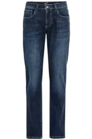 Bültel Worldwide Camel active Regular-fit-Jeans Relaxed Fit 5-Pocket Jeans blau 32/34