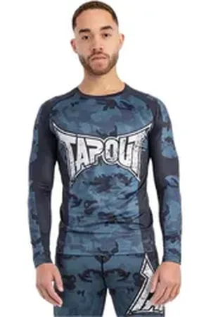 Tapout Langarmshirt Herren Langarmshirt Duncan blau XL