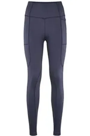 hessnatur Leggings Fitted High Waist ACTIVE COMFORT aus TENCELTM Modal (1-tlg) grau|orange M/k