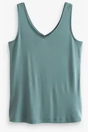 Next Shirttop Locker fallendes Top (1-tlg) blau XS