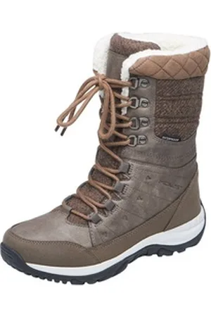 MOLS Bakan Stiefel mit wasserdichtem Obermaterial braun|grau 36 EU