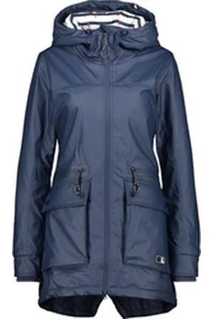 alife kickin Regenjacke Audreyak A Raincoat blau M