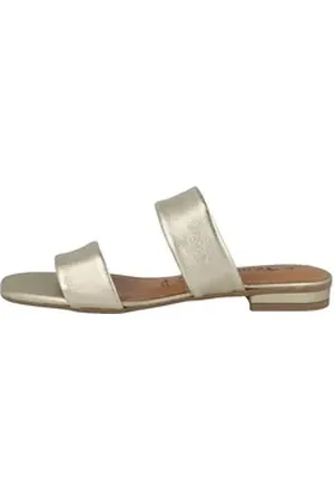 Tamaris 1-27110-20 Damen Pantolette goldfarben 39 EU