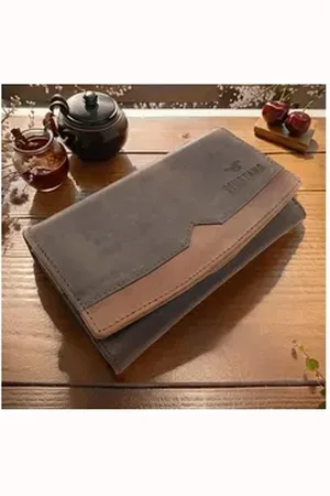 Mustang Geldbörse echt Leder Damen Portemonnaie mit RFID Schutz "La Spezia", vintage Style, tolle Brauntöne, viel Platz braun